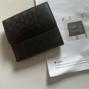 Gucci Elegant Calfskin leather compact Wallet, OSFM